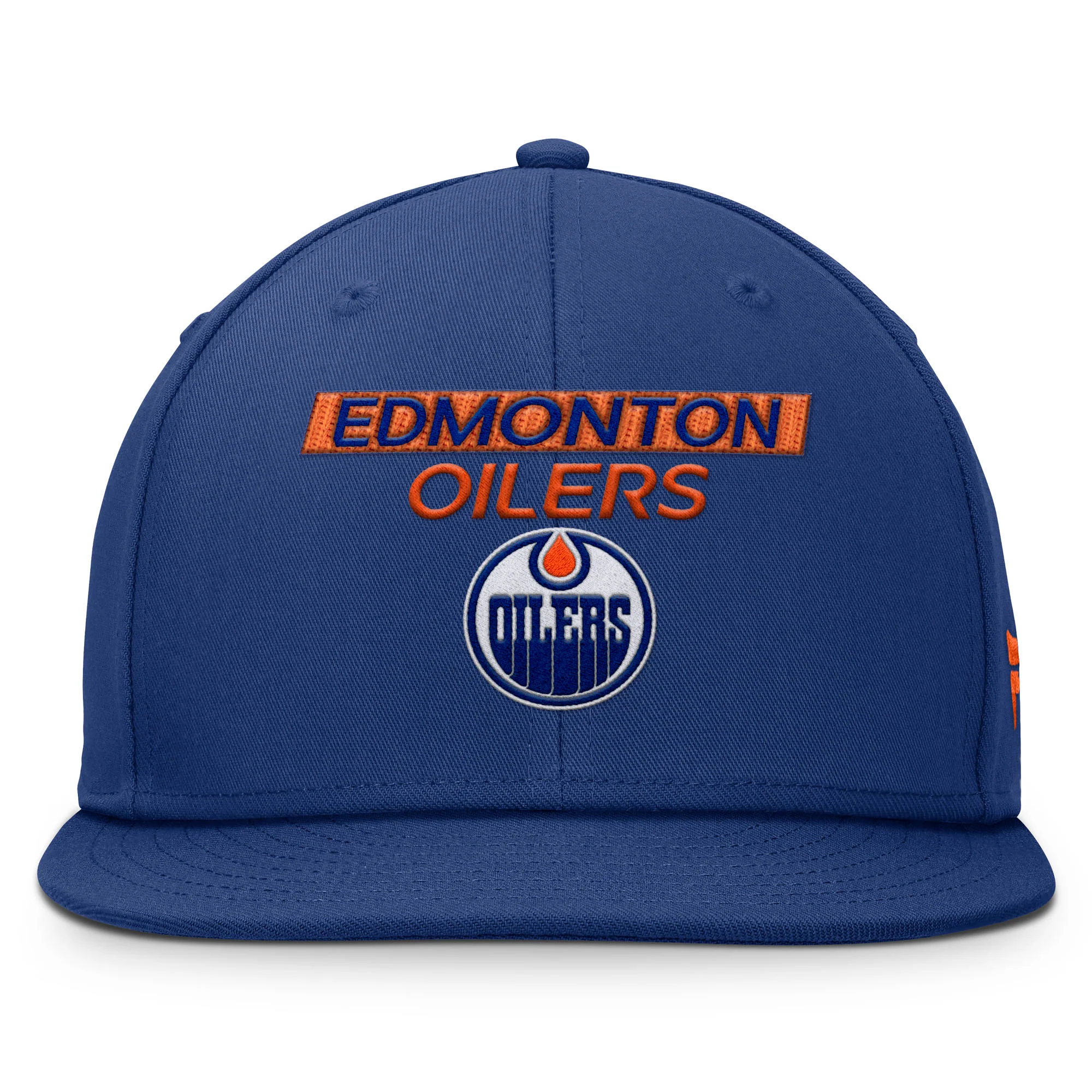 Edmonton Oilers 2024-25 Fanatics Rink Prime 3 Blue Adjustable Hat - Image 3