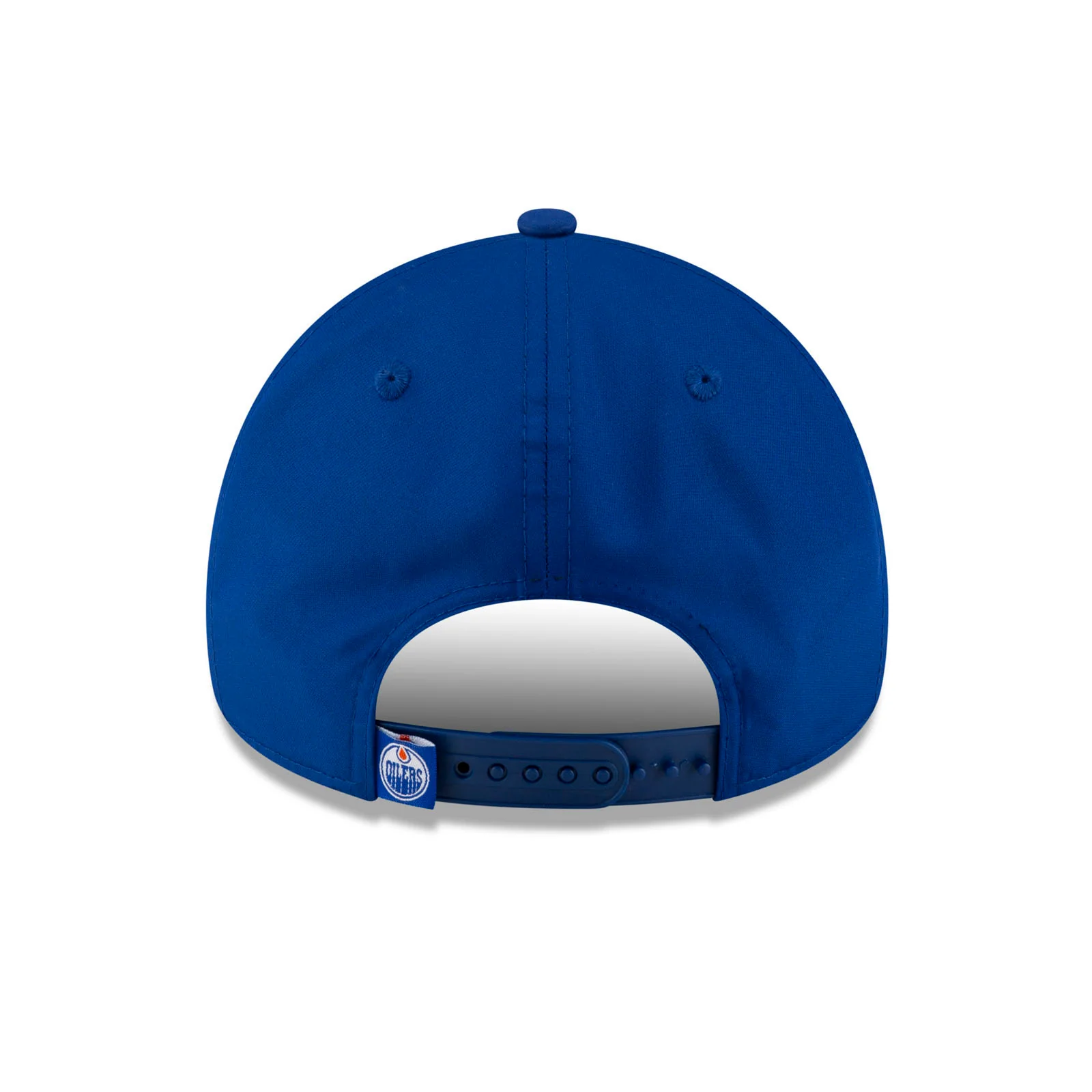 Edmonton Oilers New Era Navy & White Gradient Throwback 9FORTY A-Frame Adjustable Hat - Image 6