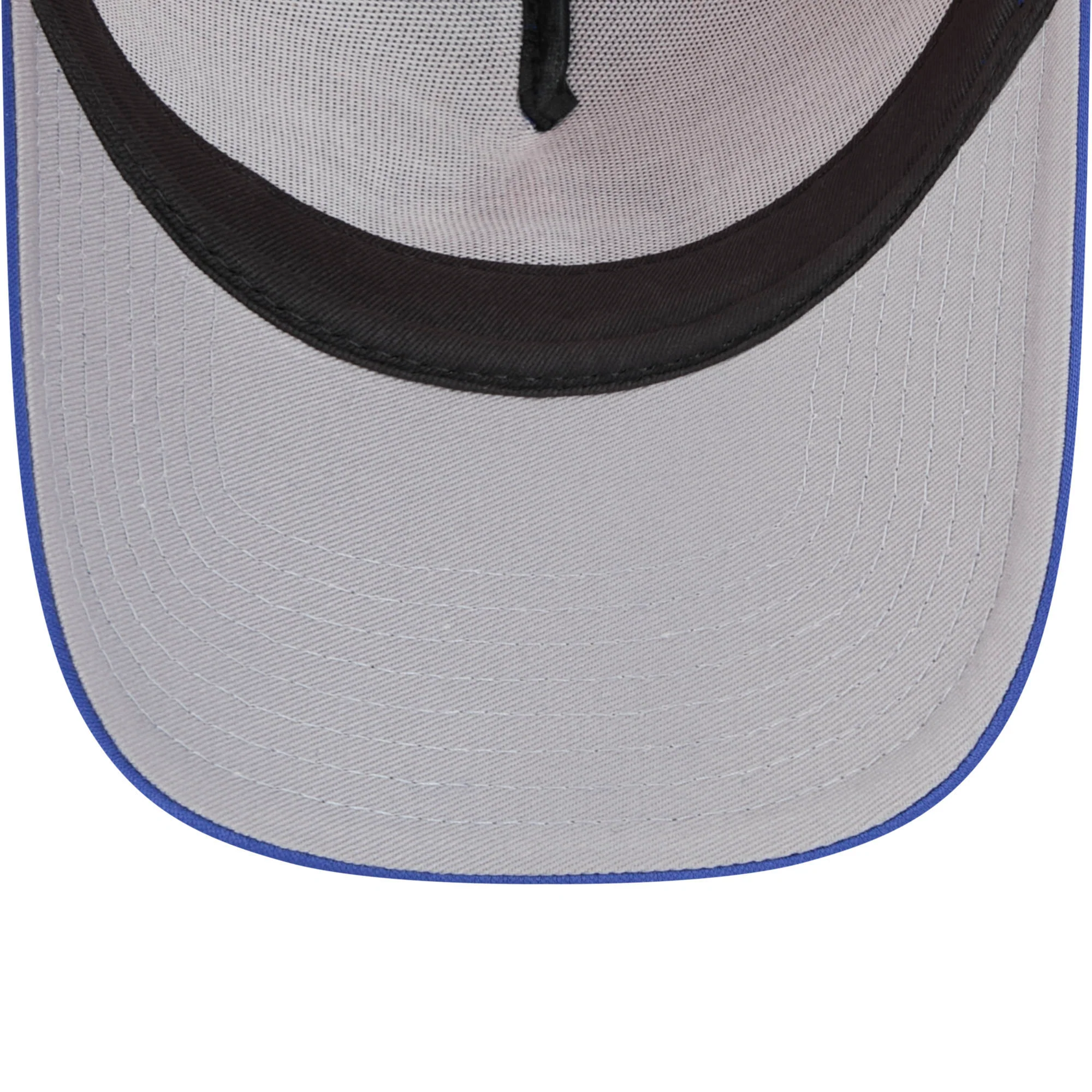 Edmonton Oilers Women's New Era Blue & Orange Mesh Throwback 9FORTY A-Frame Trucker Adjustable Hat - Image 7